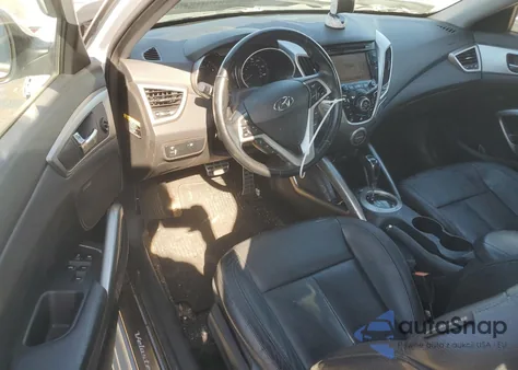 2015 Hyundai Veloster from USA, damaged, VIN KMHTC6AD8FU219892